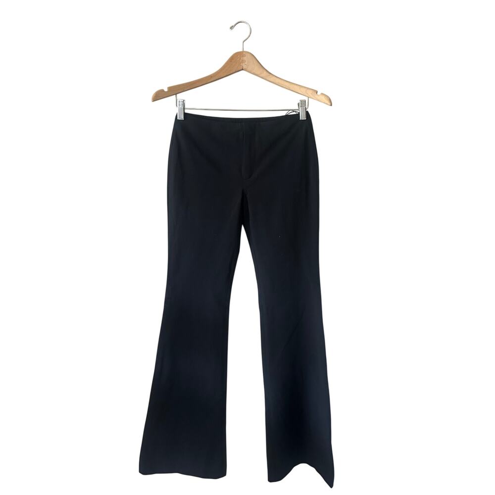 Strenesse Gabriele Strehle Black Micro Techno Pant Size 0 NEW WITH TAGS